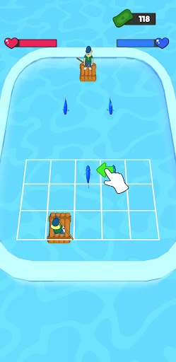 Gameplay screenshot 1 from Merge Sharks - Board game